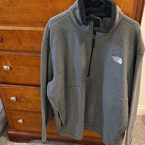 The North Face Charcoal Zip-Up Sweater